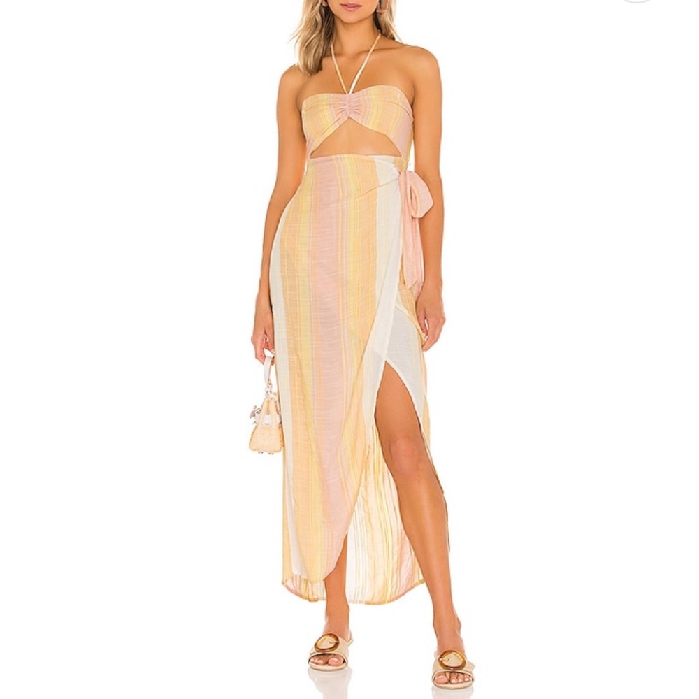 l*space solona cover up dress - size small